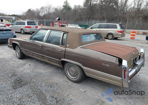 1990 Cadillac Brougham z USA, uszkodzony, nr VIN 1G6DW547XLR717416
